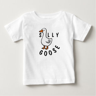 Camiseta De Bebé Silly Goose Gift Cute