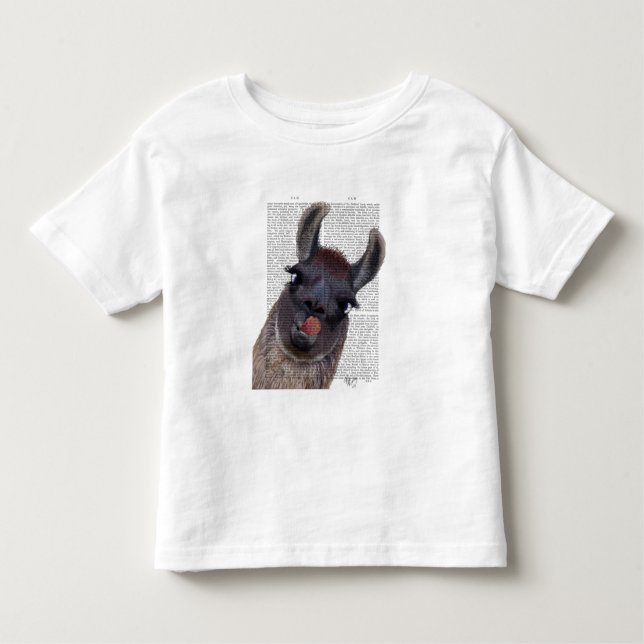 Camiseta De Bebé Silly Llama (Anverso)