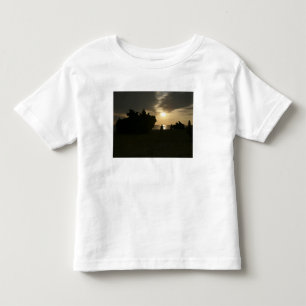 Camiseta De Bebé Silueta de infantes de marina