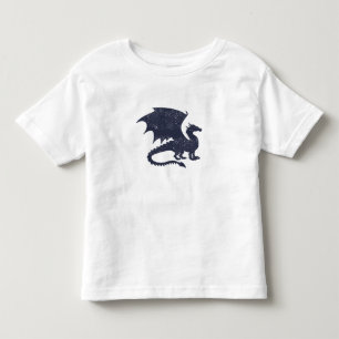 Camiseta De Bebé Silueta del dragón - Elegir color de fondo