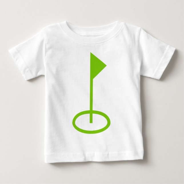 Camiseta De Bebé Símbolo de golf (Anverso)