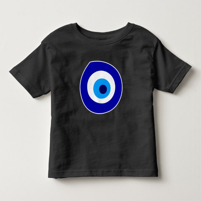 Camiseta De Bebé Símbolo de ojo malvado (Anverso)