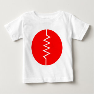 Camiseta De Bebé Símbolo de resistencia: en círculo