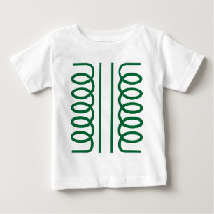 Camiseta De Bebé Símbolo de transformador eléctrico