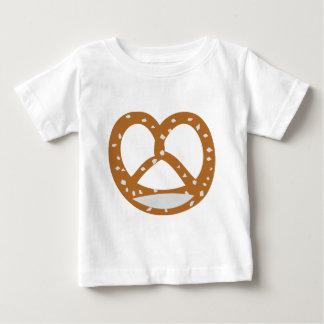 Camiseta De Bebé símbolo del logotipo de la panadería del pretzel