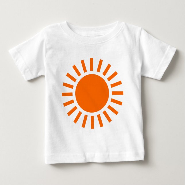 Camiseta De Bebé Símbolo del Sol (Anverso)
