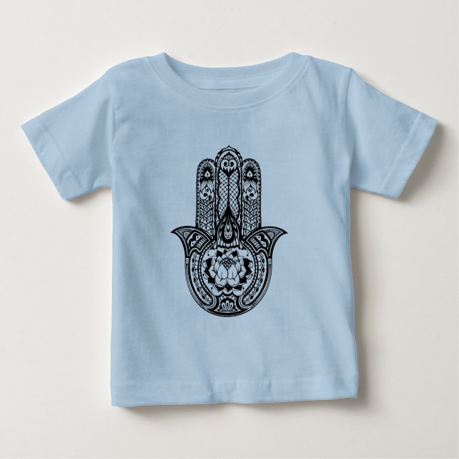 Camiseta De Bebé Símbolo inspirado de Hamsa (Anverso)