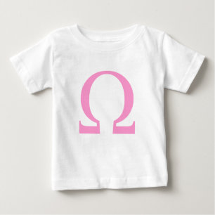 Camiseta De Bebé Símbolo Omega