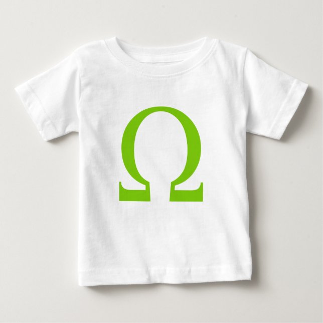 Camiseta De Bebé Símbolo Omega (Anverso)