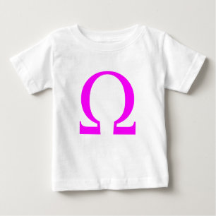 Camiseta De Bebé Símbolo Omega