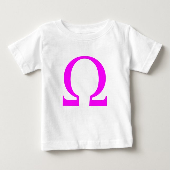 Camiseta De Bebé Símbolo Omega (Anverso)