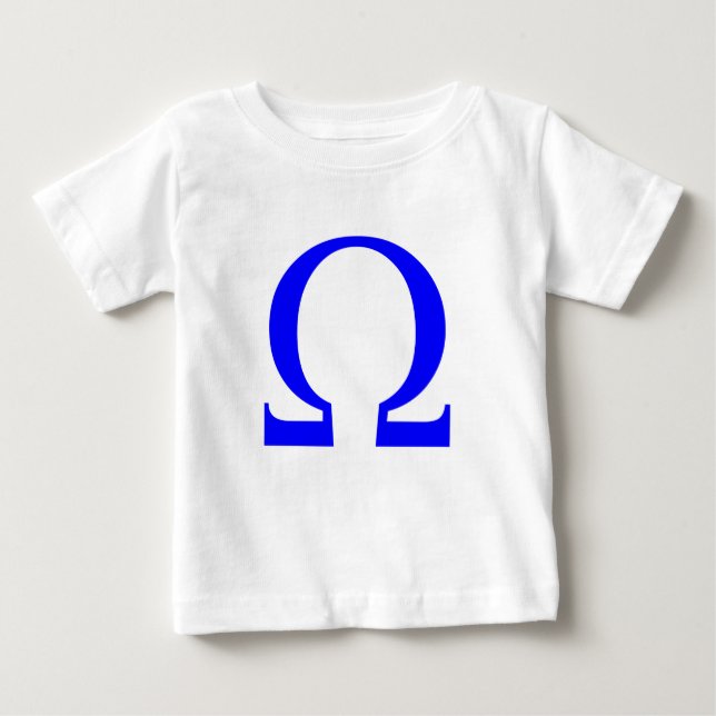 Camiseta De Bebé Símbolo Omega (Anverso)