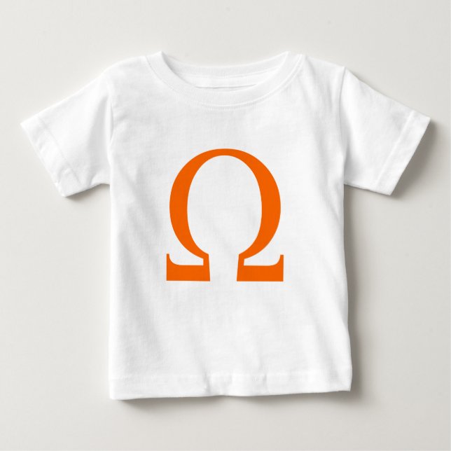 Camiseta De Bebé Símbolo Omega (Anverso)