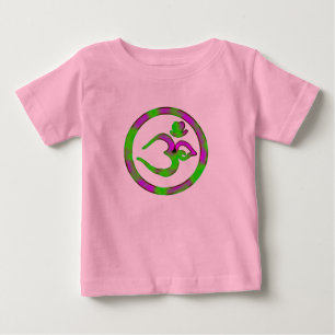 Camiseta De Bebé Símbolo único Om: ropa de yoga para bebé