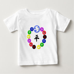 Camiseta De Bebé Símbolos religiosos mundiales