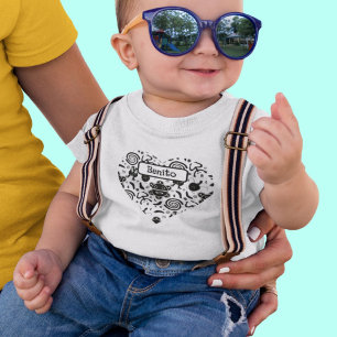 Camiseta De Bebé Símbolos taínos cultura de Puerto Rico