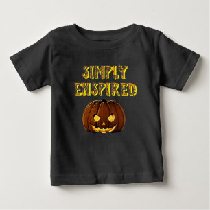 Camiseta De Bebé Simplemente encantado Halloween Baby Edition