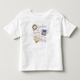 Camiseta De Bebé Sin Miedo Y Fuerte Como Mi Mamá