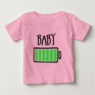 Camiseta De Bebé Sin Pilas – Bebé