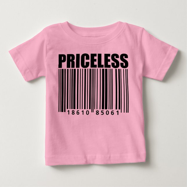 Camiseta De Bebé Sin precio (Anverso)