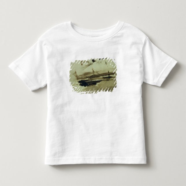 Camiseta De Bebé Sin título, o: Evocación de una isla, 1870 (Anverso)