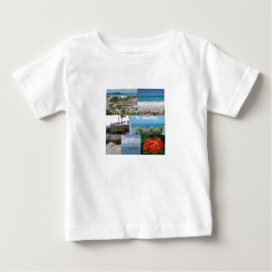 Camiseta De Bebé Sint Maarten-Saint Maarten Collage de fotos bebé