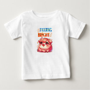 Camiseta De Bebé Sintiéndose Brillante