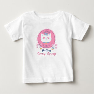 Camiseta De Bebé Sintiéndose enamorado