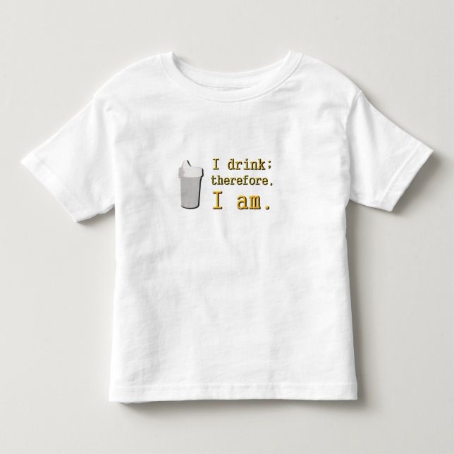 Camiseta De Bebé Sippy soy (Anverso)