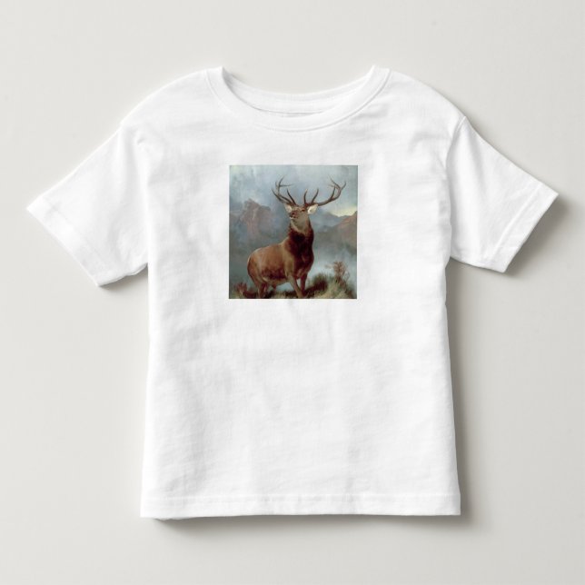 Camiseta De Bebé Sir Edwin Landseer | Monarca del Glen, 1851 (Anverso)