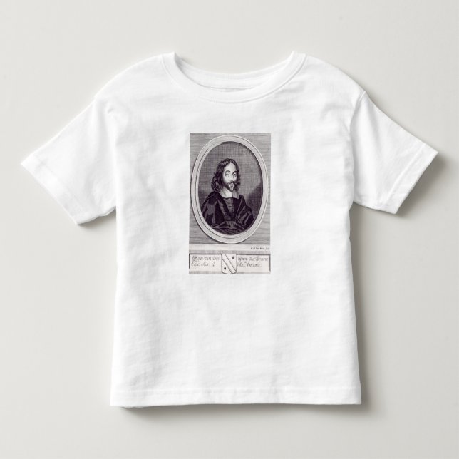 Camiseta De Bebé Sir Thomas Browne, grabado por Frederick (Anverso)