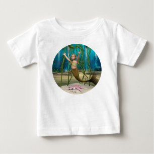 Camiseta De Bebé Sirena Bebé