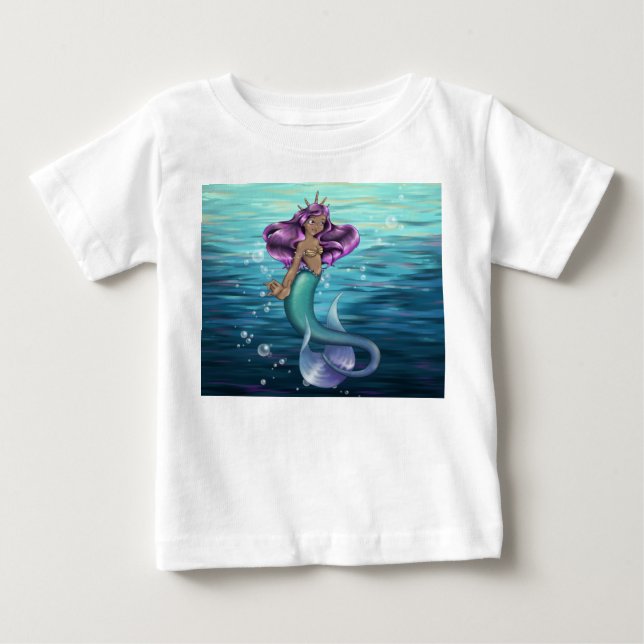 Camiseta De Bebé Sirena Iole (Anverso)