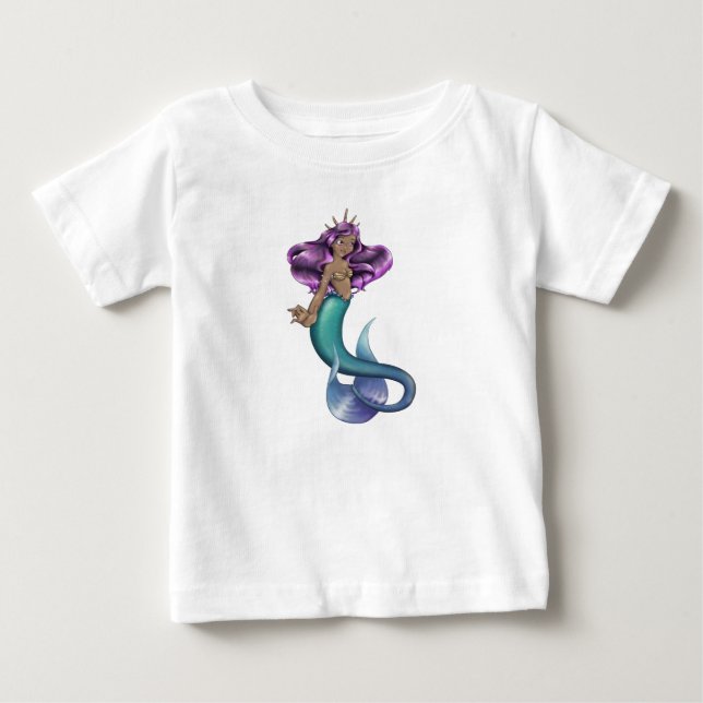 Camiseta De Bebé Sirena Iole (Anverso)