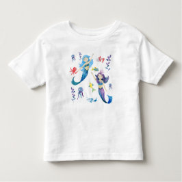 Camiseta De Bebé Sirenas bailarinas