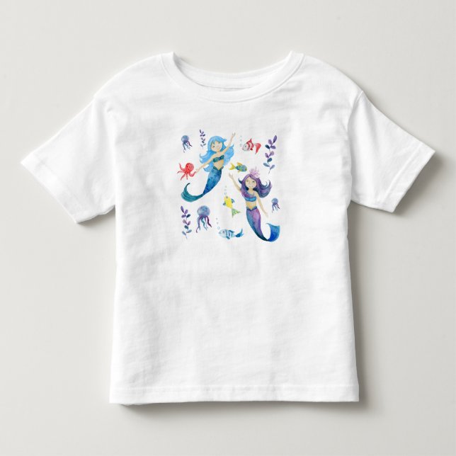 Camiseta De Bebé Sirenas bailarinas (Anverso)
