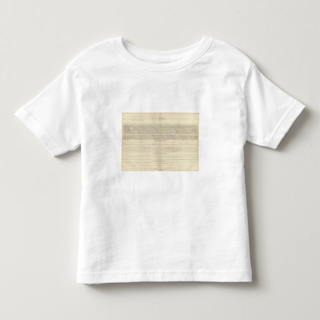 Camiseta De Bebé Sismogramas 13 de California (Anverso)