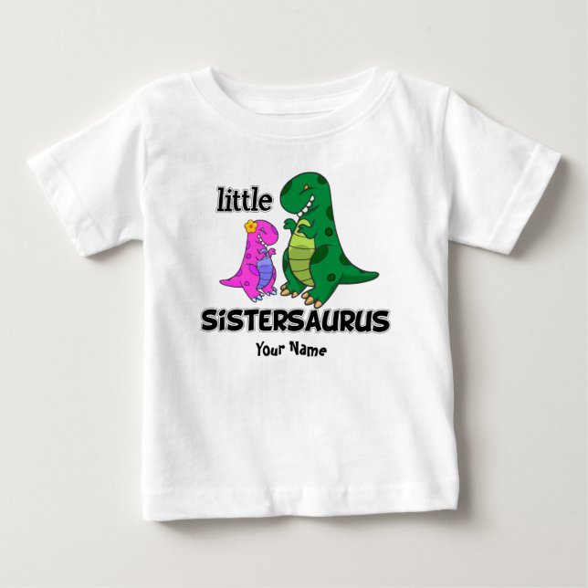 Camiseta De Bebé Sistersauro pequeño (Anverso)