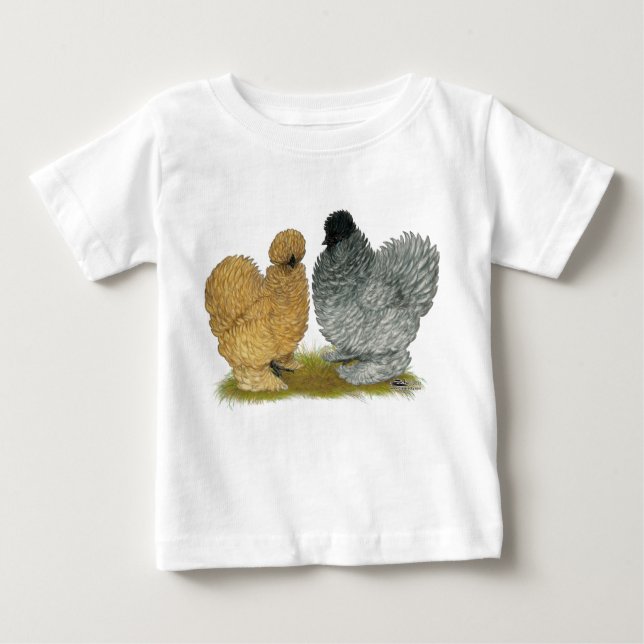 Camiseta De Bebé Sizzle Chickens (Anverso)