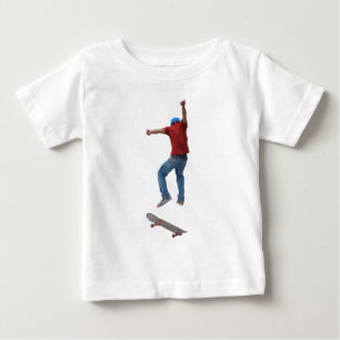 Camiseta De Bebé Skateboarder consigue algo de Air Action Street Ku