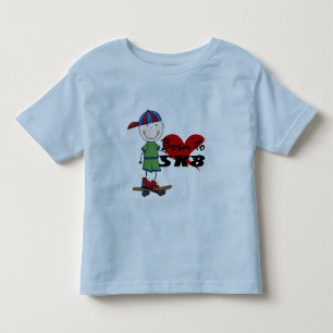 Camiseta De Bebé SKATEBOARDING - Niño en la gorra de béisbol