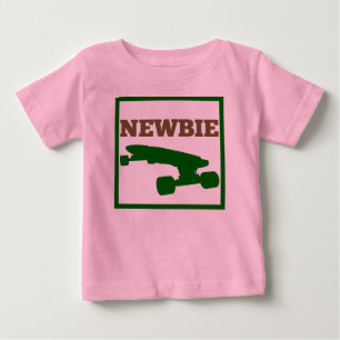 Camiseta De Bebé Skater Baby - Newbie (brown/green)