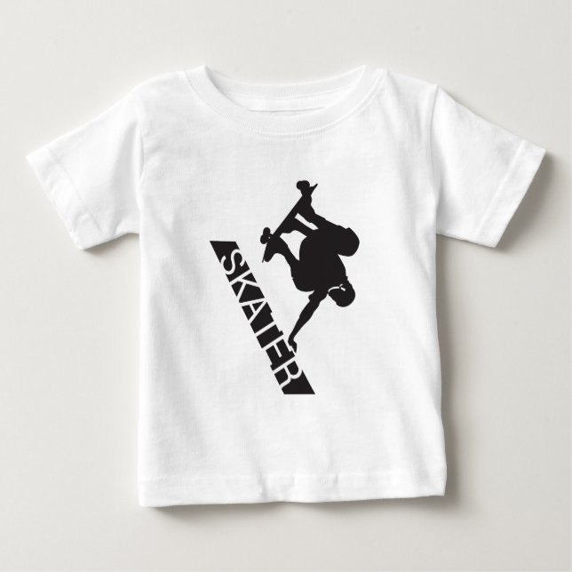 Camiseta De Bebé Skater Tee Shirt (Anverso)