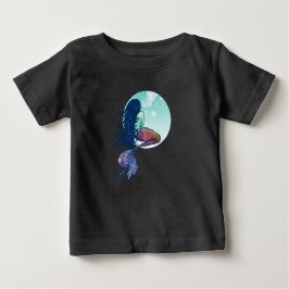 Camiseta De Bebé sky mermaid