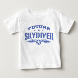 Camiseta De Bebé Skydiver futuro