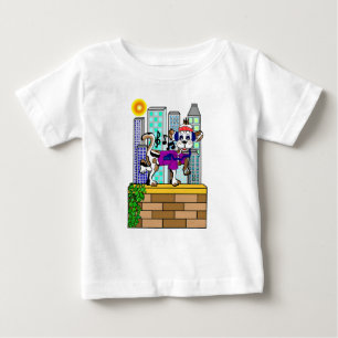 Camiseta De Bebé Skyline Chilly Chili Dog
