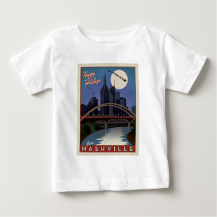 Camiseta De Bebé Skyline de Nashville