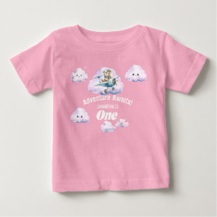 Camiseta De Bebé Skyward Soiree: Teddy Bear Adventure T-Shirt