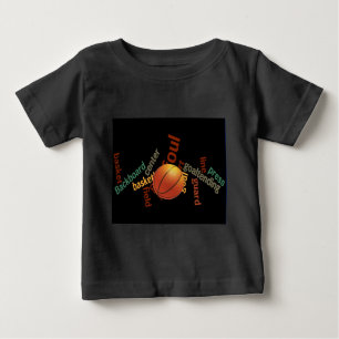 Camiseta De Bebé Slam Dunk of Vocabulary: Juego de Baloncesto de Ca