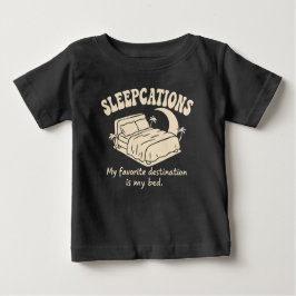 Camiseta De Bebé Sleepcations